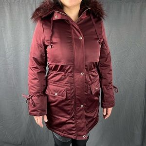 Karl Langerfeld Paris Faux Fur Lined Winter Jacket | Small